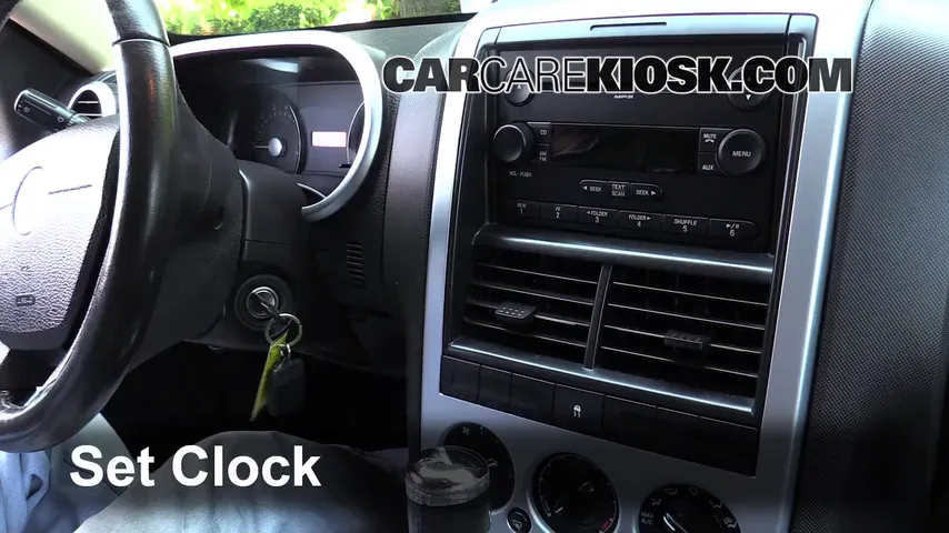 2006 Mercury Mountaineer Convenience 4.0L V6 Clock